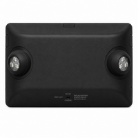 Dual-Lite EVHC6-B 6W High Lumen LED Emergency Light, No Self-Diagnostics, Black Finish