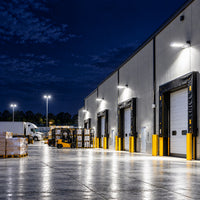 150 Watt LED Dusk To Dawn Light With Photocell - 20000 Lumens - 5000K Daylight - 120-277V - Silver Finish
