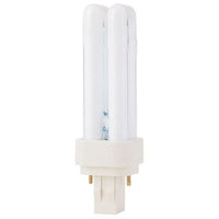13 Watt Quad Tube Compact Fluorescent PL Bulb with 2-Pin (GX23-2) Base, 3000K -  CF13DD/830