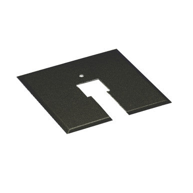 Canopy Plate for Junction Box in Black