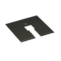 Canopy Plate for Junction Box in Black