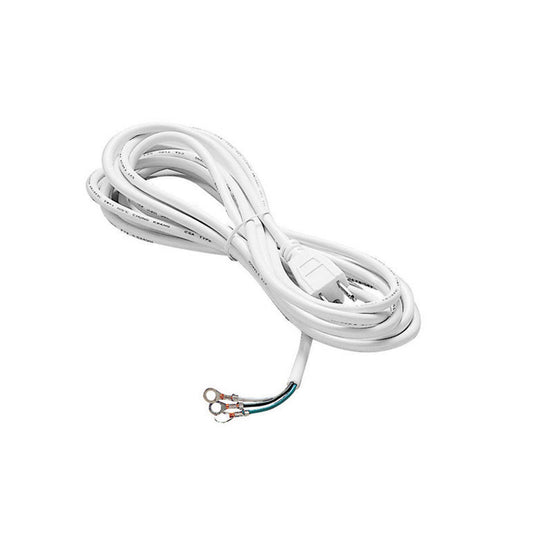 H Track 15FT Power Cord in White