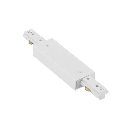 H Track Power Feedable I Connector in White