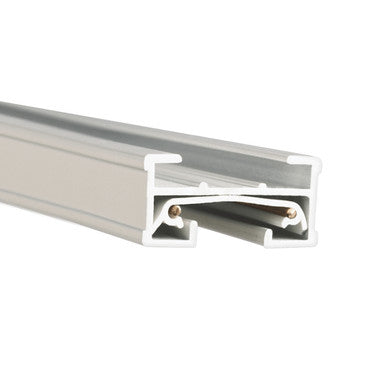 J Track 2FT Single Circuit 120V with 2 Endcaps in White