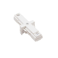 J Track 2-Circuit Dead End I Connector in White