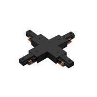 J Track 2-Circuit X Connector in Black