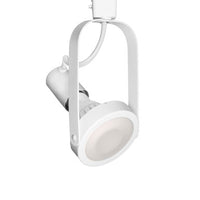 TK-764 Line Voltage Track Head in White for L Track