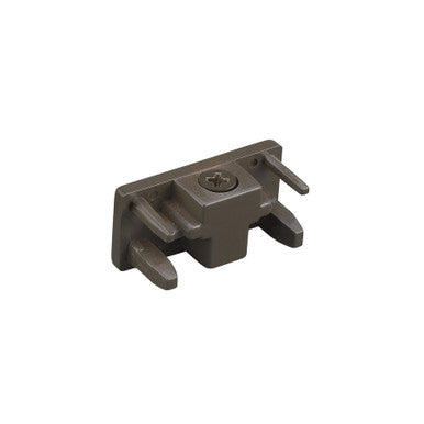 H Track End Cap in Dark Bronze