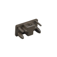 H Track End Cap in Dark Bronze
