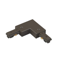 H Track Right L Connector in Dark Bronze