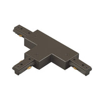 H Track T Connector in Dark Bronze