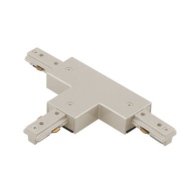 H Track T Connector in Brushed Nickel