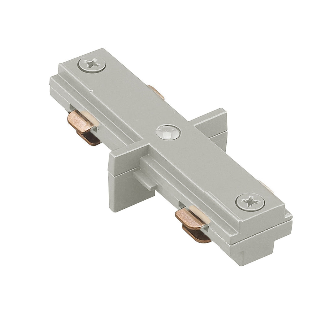 J Track I Connector in Brushed Nickel