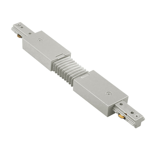 L Track Flexible Track Connector in Brushed Nickel