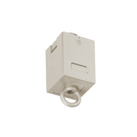 L Track Suspension Loop For Hanging Head in Brushed Nickel