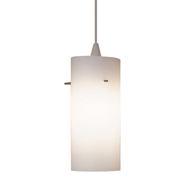 white glass cylinders finished in white and amber acid etched colors.Order Lamp separately
