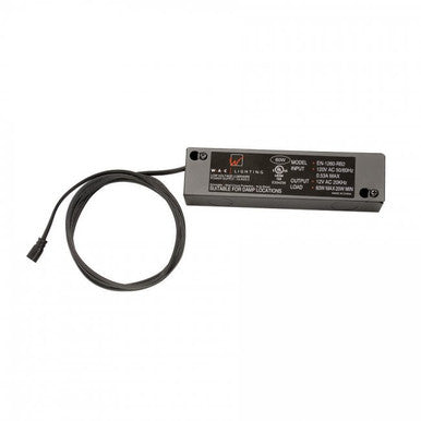 Remote Enclosed Electronic Transformer for InvisiLED® Tape Light 120V Input 24V Output 60 Watt