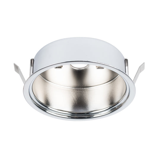 LED Button Light Retrofit Housing in Chrome