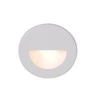 LEDme Round Step and Wall Light in White