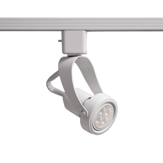 TK-104 LED Line Voltage Track Head 8 in White for H