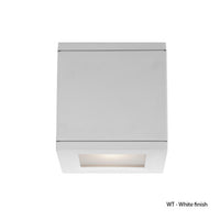 RUBIX Double LED Outdoor Wall Sconce Light 3000K in White
