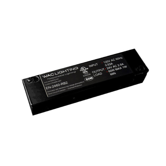Electronic Class 2 Transformer 120V Input 24V Output 60 Watt - EN-2460-RB2