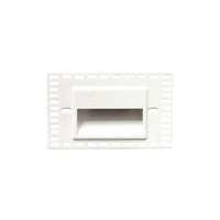 LEDme Horizontal Trimless Step and Wall Light in White