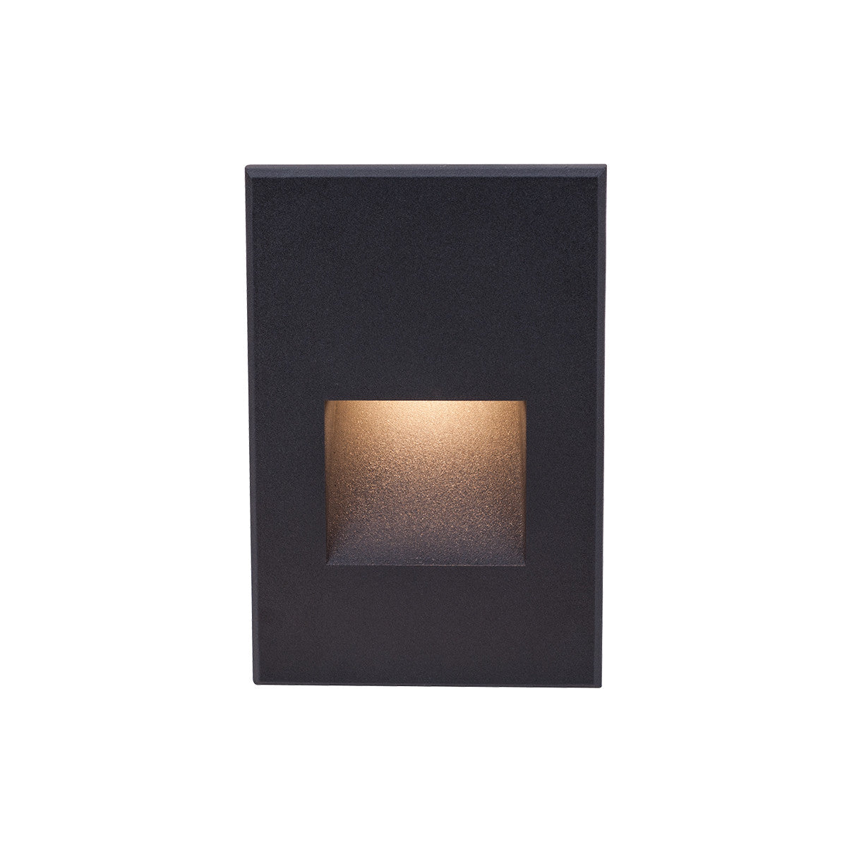 LEDme Vertical Step and Wall Light 277V in Black