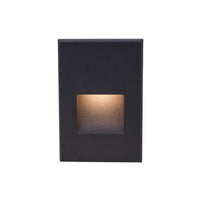 LEDme Vertical Step and Wall Light 277V in Black