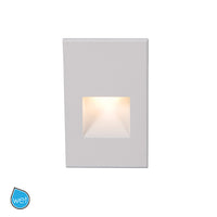 LEDme Vertical Step and Wall Light 277V Red in White