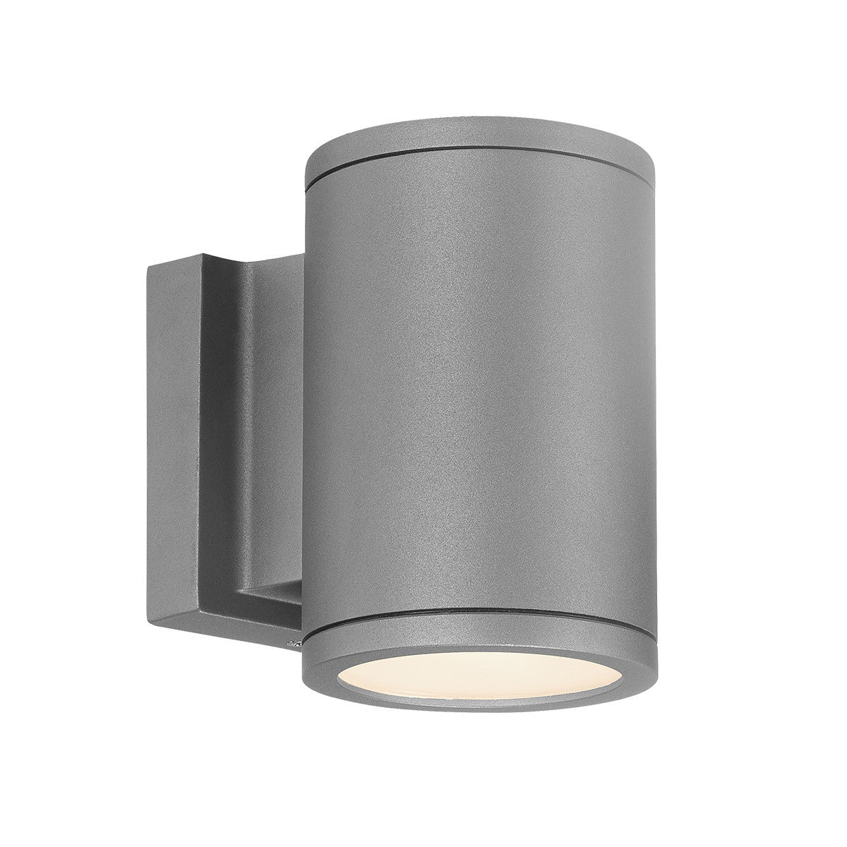 TUBE Double LED Outdoor Wall Sconce Light 3000K in Graphite