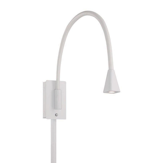 Stretch 1 Light LED Swing Arm 3000K in White