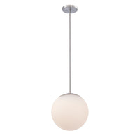 NIVEOUS 10in. LED Pendant Light 3000K in Brushed Nickel