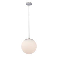 NIVEOUS 10in. LED Pendant Light 3000K in Brushed Nickel