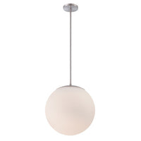 NIVEOUS 13in. LED Pendant Light 3000K in Brushed Nickel