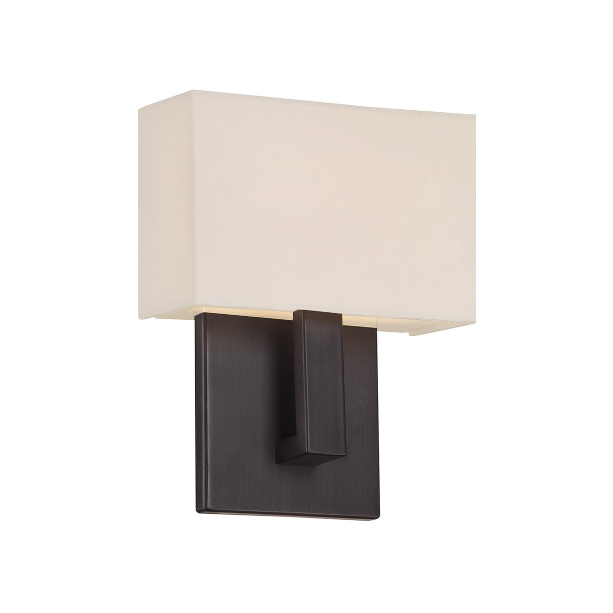 MANHATTAN 7in. LED Wall Sconce 2700K in Brushed Bronze