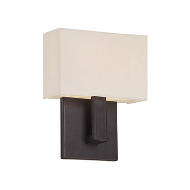 MANHATTAN 7in. LED Wall Sconce 2700K in Brushed Bronze