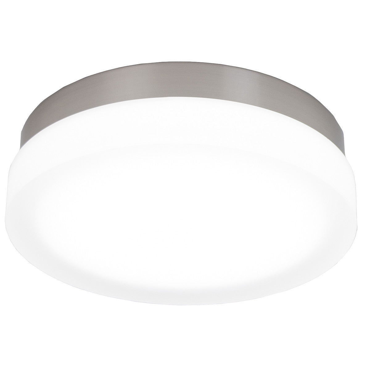 Slice 11in. LED Flush Mount Light 2700K in Brushed Nickel