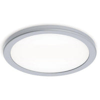 GEOS 10in. LED Flush Mount Light 3000K in Titanium