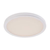 GEOS 10in. LED Flush Mount Light 2700K in White