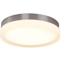 Slice 9in. LED Flush Mount Light 3000K in Brushed Nickel