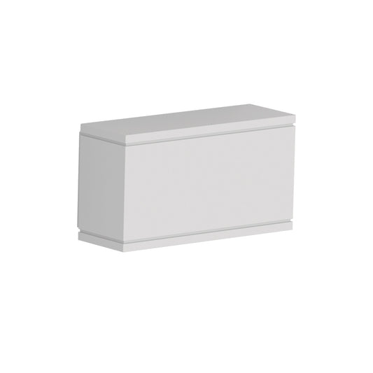 RUBIX Single LED Outdoor Wall Sconce Light 3000K in White - WS-W2509-WT