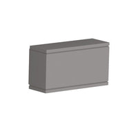 RUBIX Single LED Outdoor Wall Sconce Light 3000K in Graphite - WS-W2509-GH