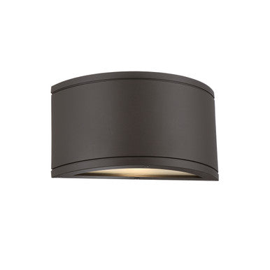 TUBE Double LED Outdoor Wall Sconce Light 3000K in Bronze - WS-W2610-BZ
