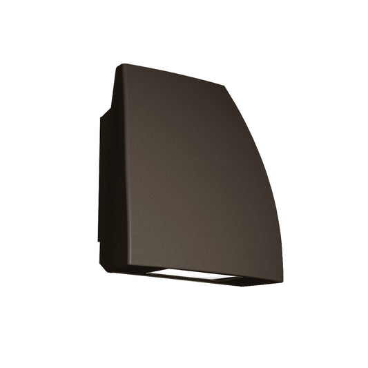Endurance™ Fin LED Outdoor Wall Light 27W Warm White in Architectural Bronze