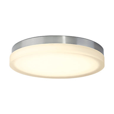 Slice 14in. LED Flush Mount Light 3000K in Brushed Nickel