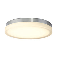 Slice 14in. LED Flush Mount Light 3000K in Brushed Nickel