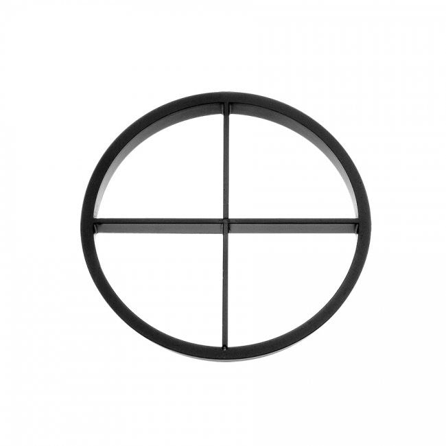 2.5in Diameter Cross Louver Filter in White