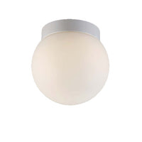 NIVEOUS 6in. LED Outdoor Flush Mount Light 3000K in White