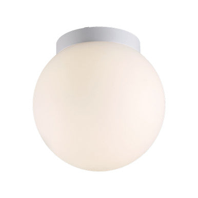 NIVEOUS 9in. LED Outdoor Flush Mount Light 3000K in White
